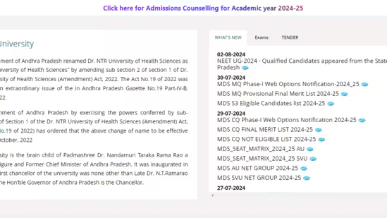 AP NEET Counselling 2024