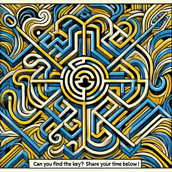 Unlock Your Inner Genius: Can You Find the Key in This Maze?