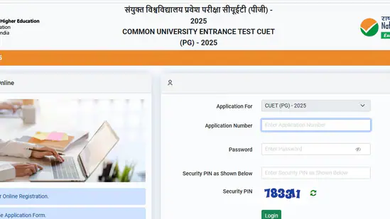 CUET PG 2025: Registration begins, direct link and how to apply