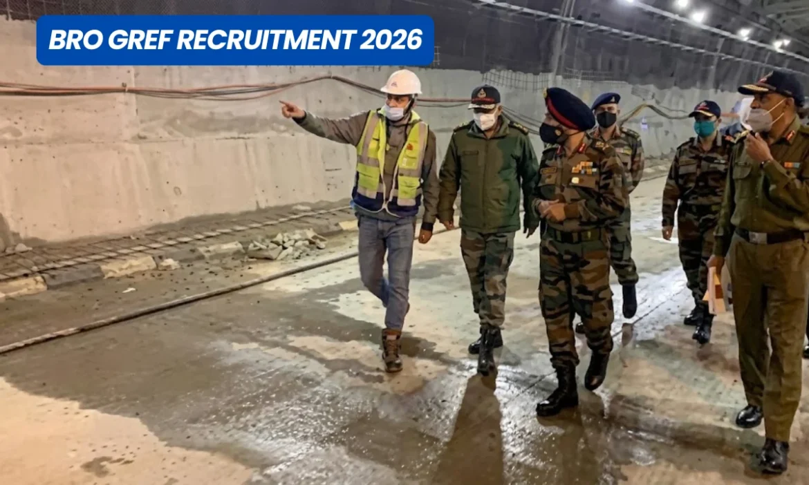 BRO Recruitment 2026 - Apply Online for 899 Posts