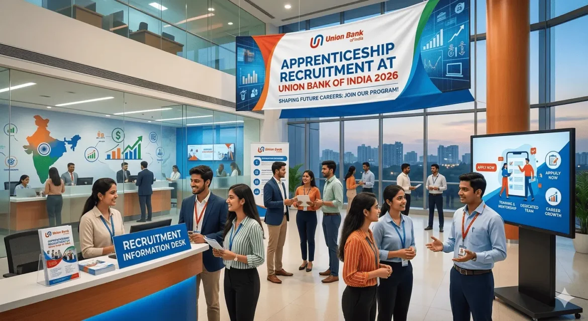 Apprenticeship Recruitment at Union Bank of India 2026