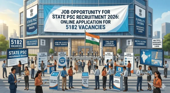 Job Opportunity for State PSC Recruitment 2026: Online Application for 5182 Vacancies