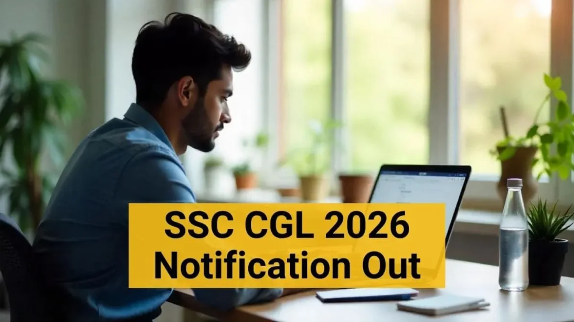 SSC CGL Notification 2026 Out, Online Registration Starts