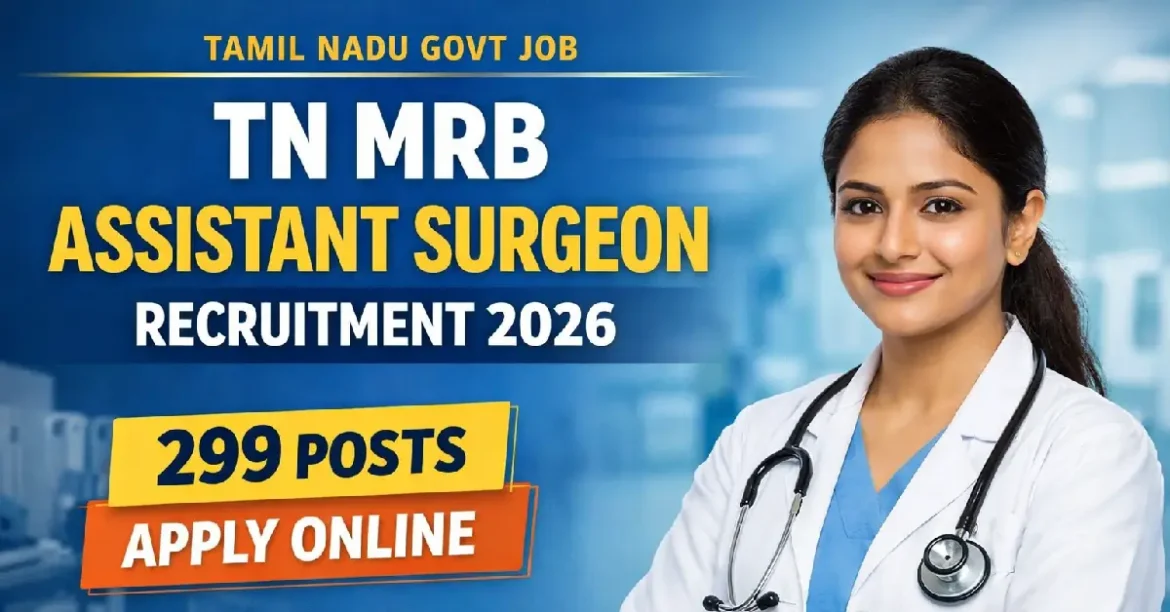 TN MRB Nursing Assistant Recruitment 2026 Notice